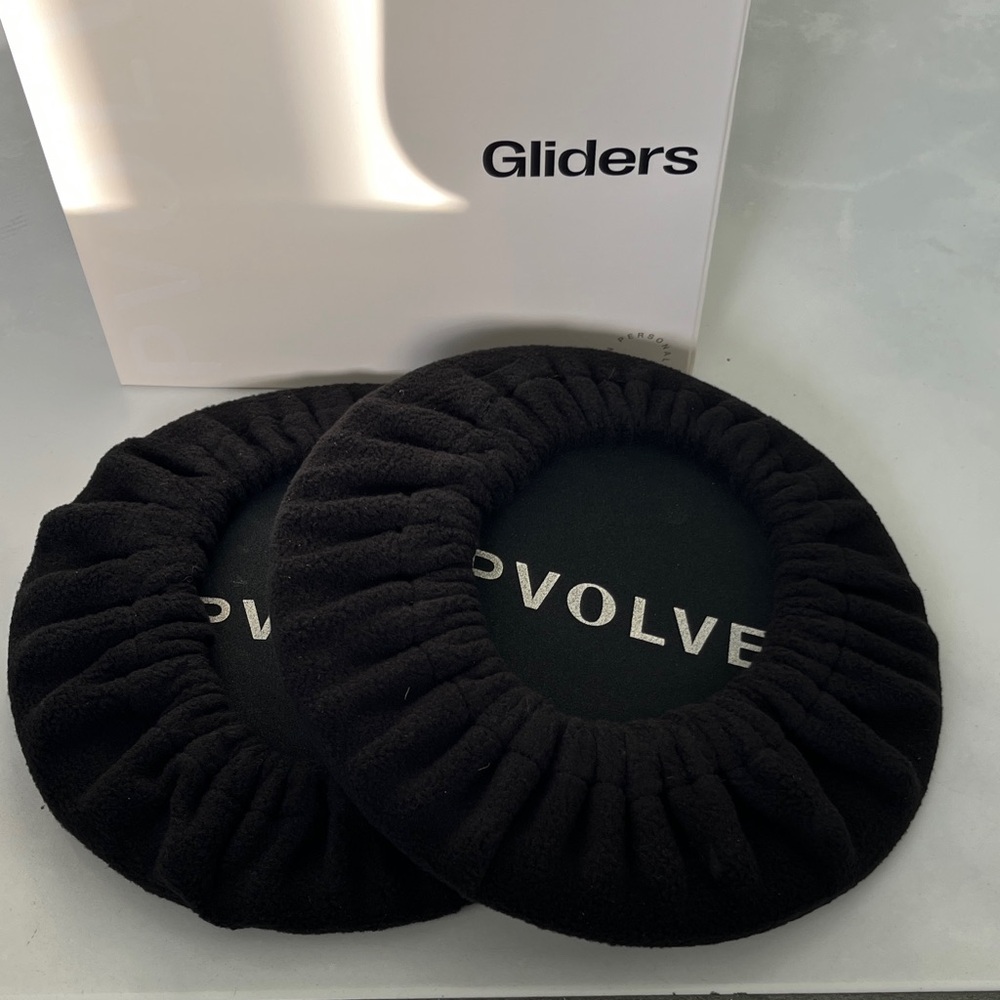 P.volve Black Gliders w/ Floor Gloves
